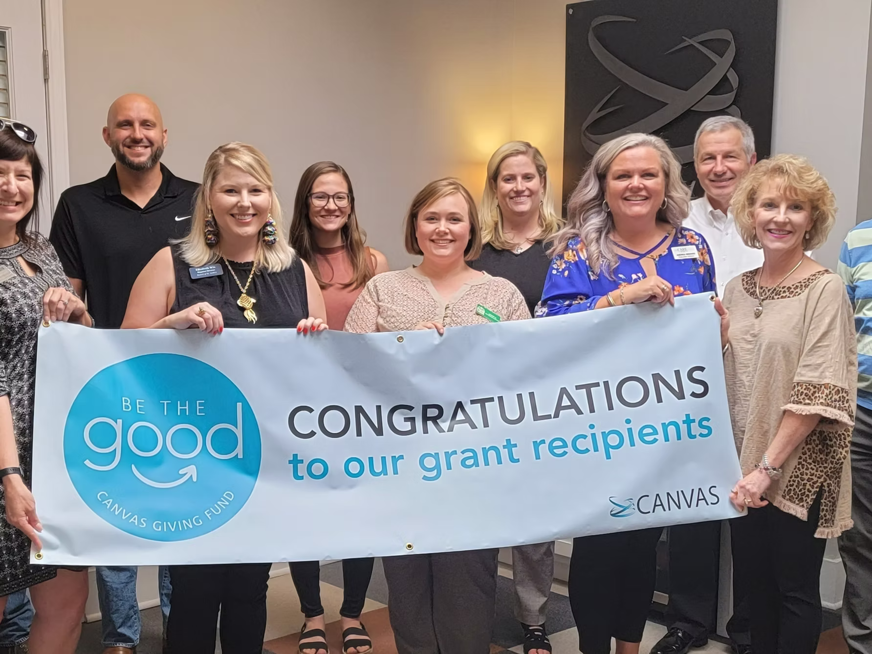 Canvas Employees Aspire to “Be The Good” For Local Nonprofits